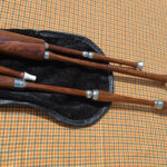 Cornemuse 16 pouces palissandre, bagues étain