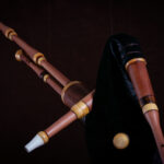 Cornemuse type Schäferpfeife, hautbois 16 pouces (SOL), 2 bourdons (SOL)